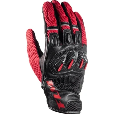 Abbildung von FLM Ramair Leder/Textilhandschuh kurz rot 8,5 Herren