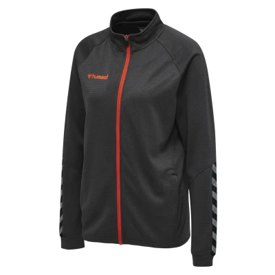 Abbildung von Hummel Hmlauthentic Trainingsjacke, Damen, Größe: Large, Asphalt