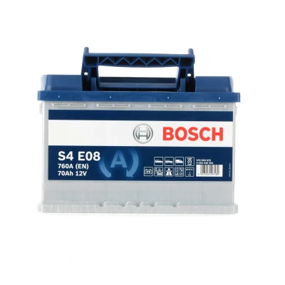 Abbildung von BOSCH S4 0 092 S4E 081 Batterie 12V 70Ah 760A B13 VOLKSWAGEN: Passat B7 Alltrack, Variant, Golf Sportsvan, RENAULT: Kangoo II Express