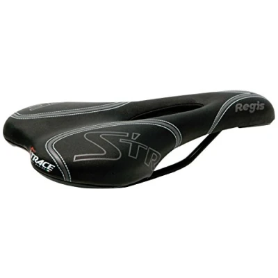 Abbildung von S TRACE cicli BONIN Unisex Regis MTB Sattel, schwarz/grau, Einheitsgröße
