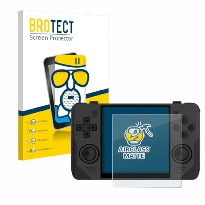 Abbildung von BROTECT Entspiegelungs Schutzglas für Powkiddy RGB30 Schutz Folie Panzerfolie Glas Matt [Extrem Kratzfest 9H, Anti Reflex, Fingerprint]
