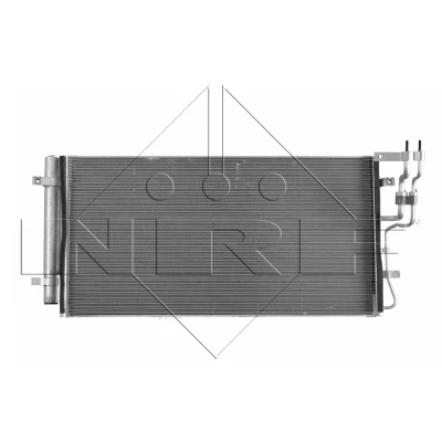Abbildung von NRF Easy Fit 350009 Klimakondensator mit Trockner, Dichtring 14,2 9,4 Aluminium 645 KIA: CARENS 3
