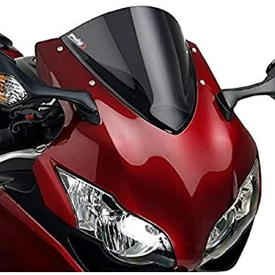 Abbildung von Puig 4623F Kuppel Racing Honda CBR1000rr 08 11, Transparent/Dunkelgrau Rauch