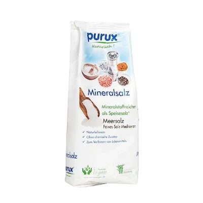 Abbildung von 1Kg 100% Mediterranes Meersalz fein Mineralsalz Speisesalz ohne Rieselhilfe