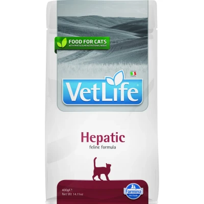 Abbildung von Vet Life Katzenfutter Hepatic 400 gr.