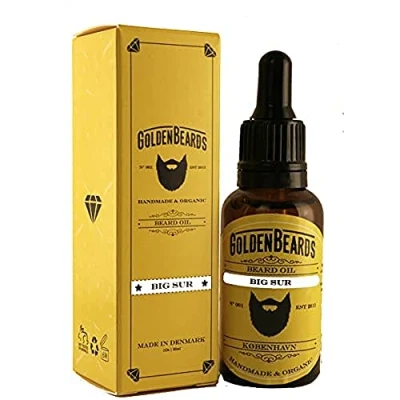 Abbildung von Golden Beards Beard OIL Bartpflege, Herren, Größe: 30 ml, Big sur