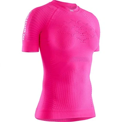 Abbildung von X Bionic Damen Effektor 4.0 Run, Short Sleeve Shirt, neon Flamingo/Namib red, XL