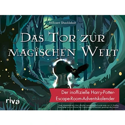 Abbildung von Das Tor zur magischen Welt. Hardcover Ausgabe: Der inoffizielle Harry Potter Escape Room Adventskalender. 24 magische Rätsel für alle Potterheads. Mit Türchen zum Aufschneiden