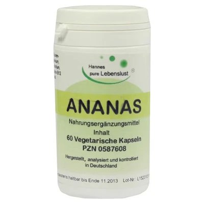 Abbildung von Ananas Enzyme Kapseln 60 St