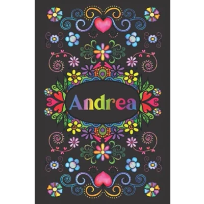 Abbildung von PERSONALISIERTES Notizbuch FÜR ANDREA: Schönes Geschenk für Andrea (Liniertes Mädchen und Frauen)