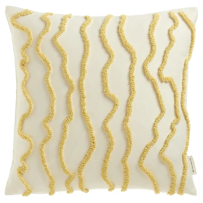 Abbildung von TOM TAILOR HOME Dekokissen &quot;Wavy&quot;, bestickt, mit hohem Baumwollanteil