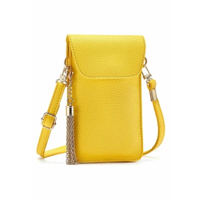 Abbildung von Lascana Handytasche, Damen, Größe: One Size, Gelb