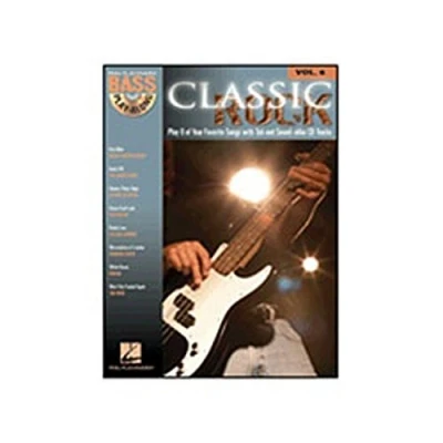 Abbildung von Classic Rock: Bass Play Along Volume 6 [With CD (Audio)] (Hal Leonard Along)