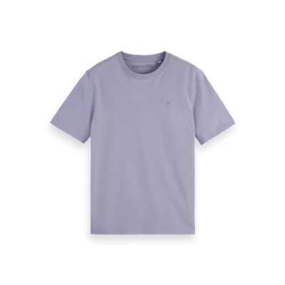 Abbildung von Scotch &amp; Soda Herren Seasonal Core Regular fit Logo T Shirt, Languid Lavender 500, XXL
