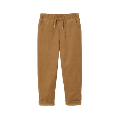 Abbildung von Jungen Cordhose mit verstellbarem Dehnbund pekannuss