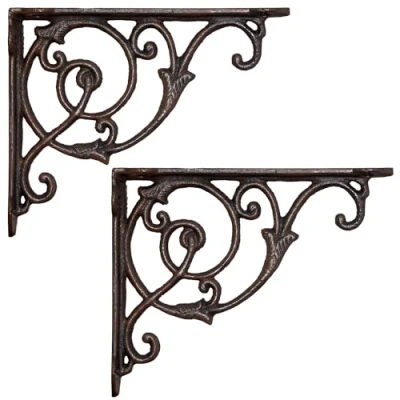 Abbildung von Moritz Wandregalhalter 2er Set Regalwinkel 22,5 x 18 cm Regalträger, Regalträger Regalhalterung Wandregal Regal Kommode