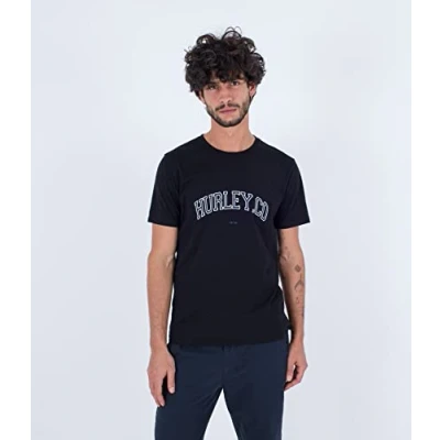 Abbildung von Hurley Herren H20 Dri Authentic Tee T Shirt, schwarz, L