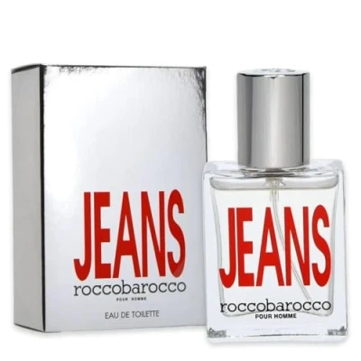 Abbildung von Roccobarocco Jeans Man Eau De Toilette für Herren Herrenparfüm mit Zitrum Muschi Duft den Mann lebendigem und dynamischem Charakter 30 ml Flasche