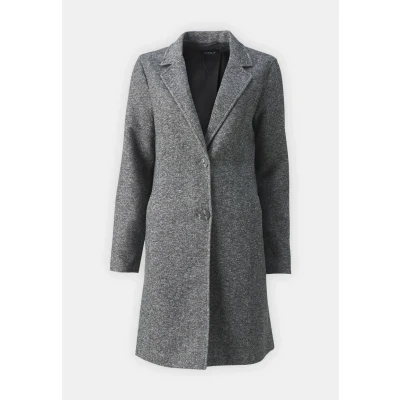 Abbildung von ONLY Onlsedona Carrie COAT Klassischer Mantel, Damen, Größe: XXS, Dark grey melange
