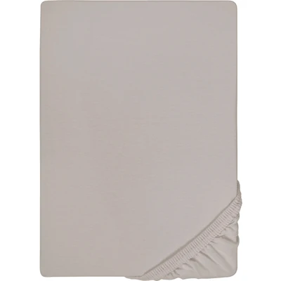 Abbildung von Biberna Spannbettlaken &quot;Thea in Gr. 90x220, 140x220 oder 180x220 cm&quot;, aus Baumwolle, für Matratzen bis 25 cm Höhe, Bettlaken, Spannbetttuch