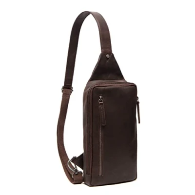 Abbildung von The Chesterfield Brand Leder Crossbody Tasche Braun Rotterdam