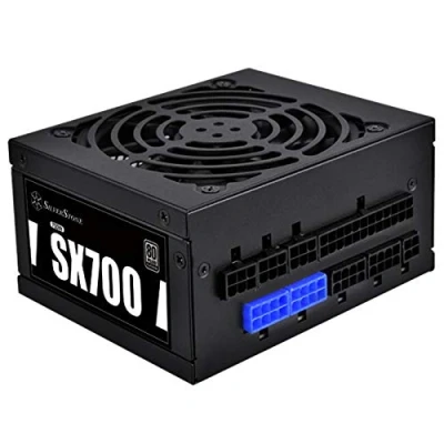 Abbildung von SilverStone Technology SST SX700 PT SFX Serie, 700W 80 Plus Bronze flüsterleises PC Netzteil mit 92 mm Lüfter