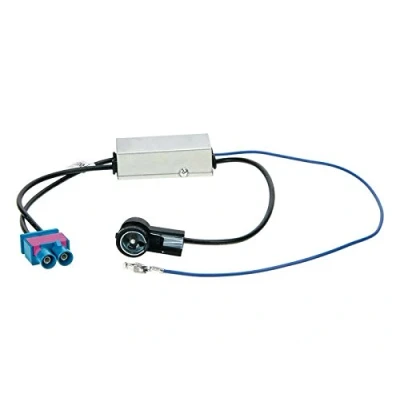Abbildung von ACV 1524 88 ISO Doppel Fakra Antennenadapter/Phantomeinspeisung für Audi/Seat/Skoda/VW