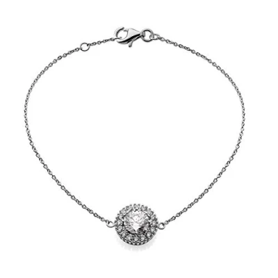 Abbildung von Orphelia Damen Kettenarmband 925 Sterling Silber zirkonia ZA 7477