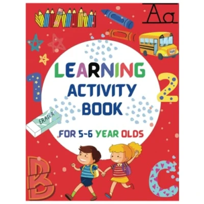 Abbildung von Learning Activity Book for 5 6 year olds: Abc and number tracing letters numbers any many more activities
