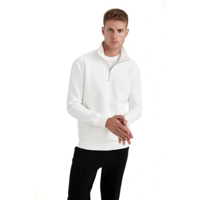 Abbildung von DeFacto Herren Sweatshirts Bequeme Sweatshirt Pullover Comfort Fit