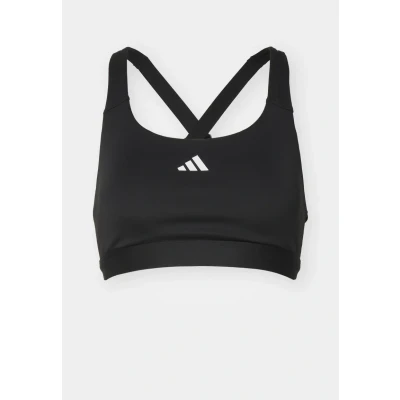 Abbildung von adidas Performance HIGH Support BRA Sportbh mit starker Stützkraft, Damen, Größe: LxE G, Black