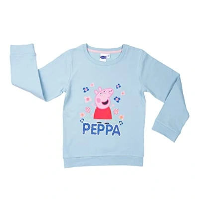 Abbildung von Peppa Pig Sweatshirt für Kinder, Größe: 110/116, Blau