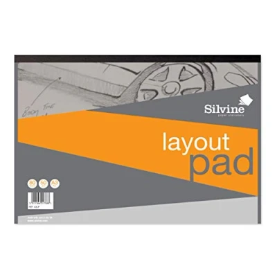 Abbildung von Silvine Layout Pad Notizblock
