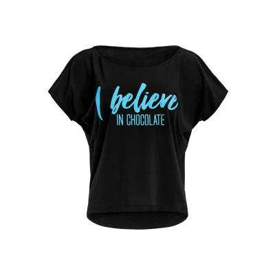 Abbildung von Winshape MCT002 Ultra Light Tshirt print, Damen, Größe: XXL, Black/glitter/neon blue