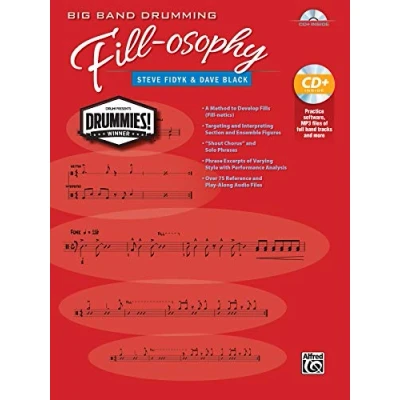 Abbildung von Big Band Drumming Fill osophy Drum Set Book &amp; MP3 CD: (incl. CD)