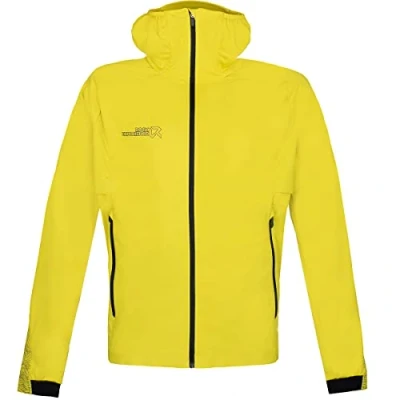 Abbildung von ROCK EXPERIENCE REMJ08961 FERRET HOODIE SOFTSHELL Jacket Men 1810 CITRONELLE+0208 CAVIAR 3XL