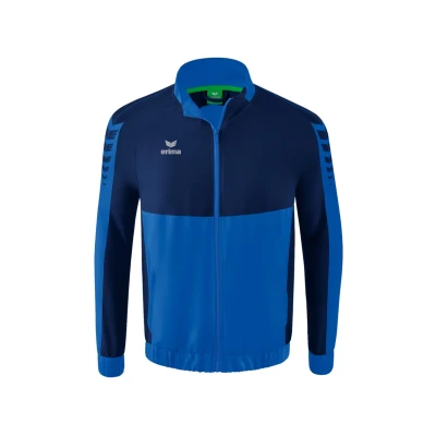 Abbildung von Erima SIX Wings PRÄSENTATION Trainingsjacke, Herren, Größe: Small, Blaublau