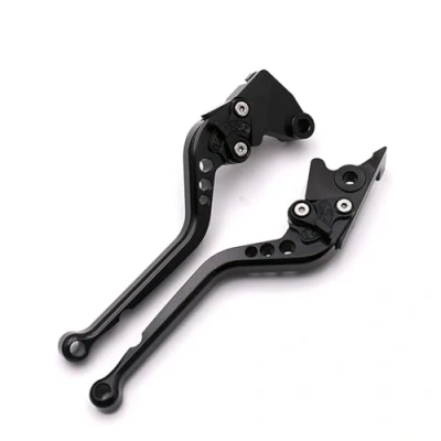 Abbildung von Kupplung Bremshebel Für Kawasaki Z750 Z 750 S Z750S 2004 2006 ZR750 Zephyr 1991 1993 ZR 7S ZR7S 1999 2003 Kurze Bremskupplungshebel Langer Griff Hebel ( Farbe : Long all bla