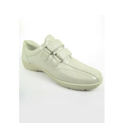 Abbildung von Waldläufer Slipper, Damen, Größe: 39, Beige Leder