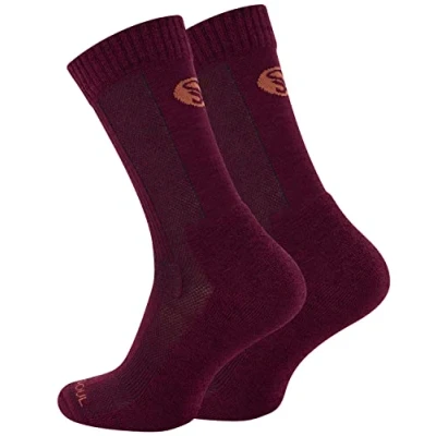 Abbildung von Stark Soul Outdoor Trekking Socken, Größe: 43 46, Burgund