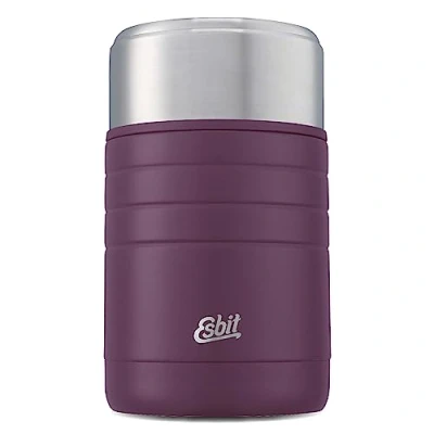 Abbildung von Esbit Thermobehälter Majoris für Essen Warmhaltebehälter 800 ml in Aubergine aus Edelstahl warme und kalte Speisen