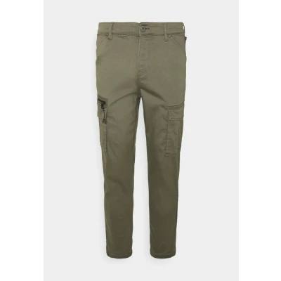 Abbildung von Jack &amp; Jones Jjiace Jjdex Tapered Cargohose, Herren, Größe: 27x32, Dusty olive
