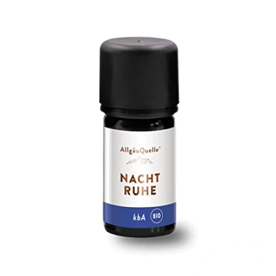 Abbildung von Allgäuquelle Duftöl NACHTRUHE Duftmischung, 5ml, BIO ätherische Öle (1 x 5ml), aus Alpenzirbe und Eukalyptus
