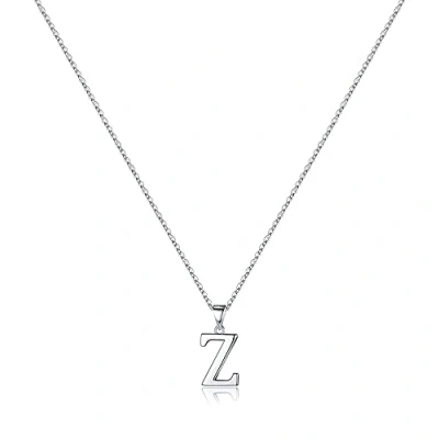 Abbildung von TINGN Halskette Damen Silber 925 Kette Damen, Hypoallergene mit Buchstaben Z Anhänger für Mädchen Sterling Schmuck Geschenke