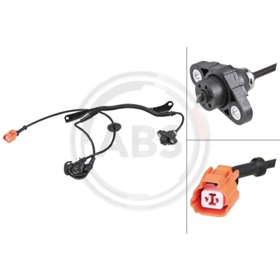 Abbildung von A.B.S. 31881 ABS Sensor passiver 1050 orange HONDA: CR V 1