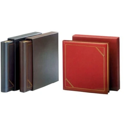 Abbildung von Safe, Favorit, Leder, Album (14 Ringe) ohne Inhalt Braun Abm: 315x305x50 mm. pro Stk.