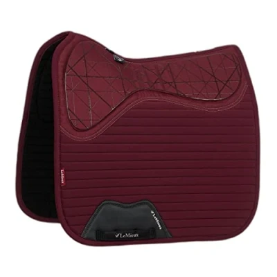 Abbildung von LeMieux SoftShell Grip burgundy Sattelunterlage