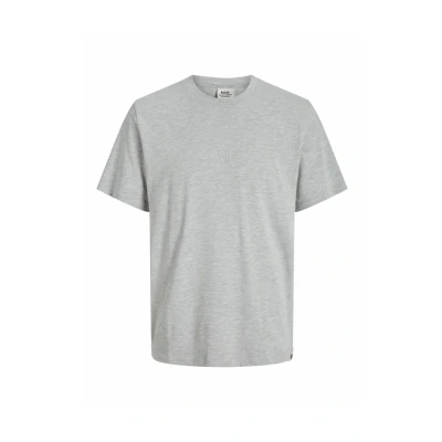Abbildung von R.D.D. Royal Denim Division Tshirt print, Herren, Größe: Small, Light grey melange