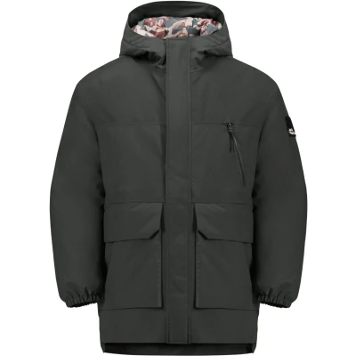 Abbildung von Jack Wolfskin Parka für Kinder, Größe: 176, Slate green