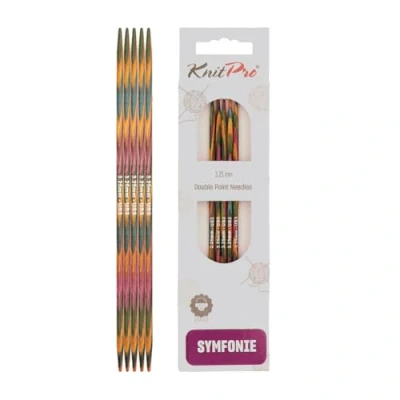Abbildung von KnitPro Symfonie Wood Nadelspiel 3,25 mm 15cm